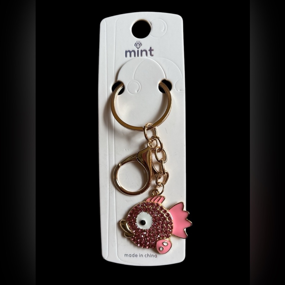 Fish Keychain Bag Charm